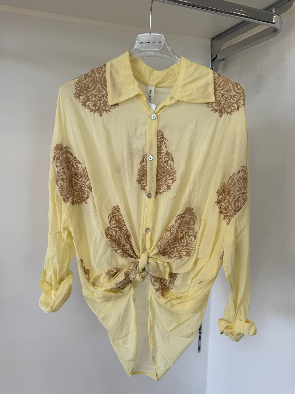 Camicia ricami - Tensione In