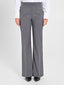 Pantaloni Mid Flared Grigio Melange - Rinascimento