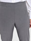 Pantaloni Mid Flared Grigio Melange - Rinascimento