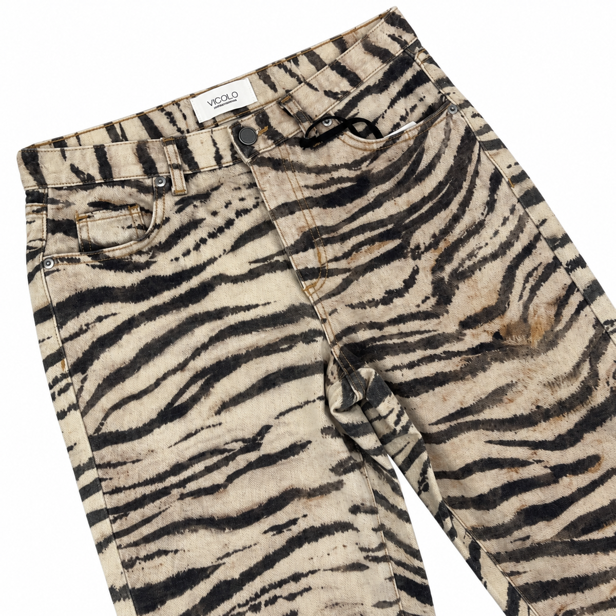 Vicolo - Jeans zebrato