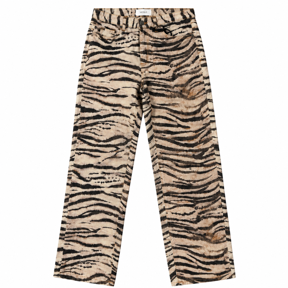 Vicolo - Jeans zebrato