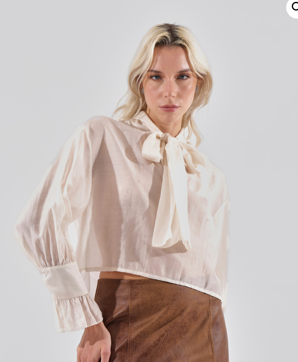 Blusa fiocco - Haveone