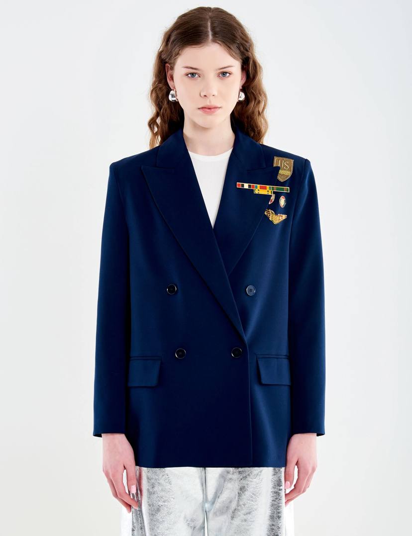 Giacca con spille army Vicolo